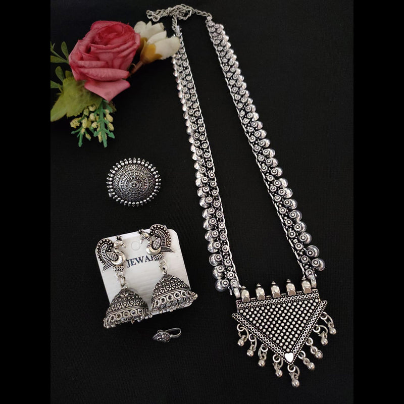 Vaamika Silver Plated Jewellery Combo