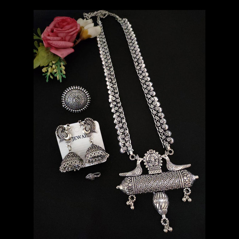 Vaamika Silver Plated Jewellery Combo