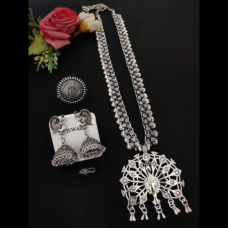 Vaamika Silver Plated Jewellery Combo