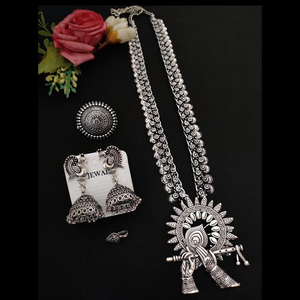 Vaamika Silver Plated Jewellery Combo