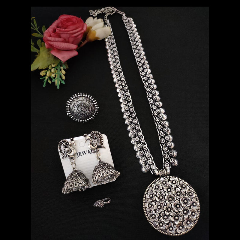 Vaamika Silver Plated Jewellery Combo