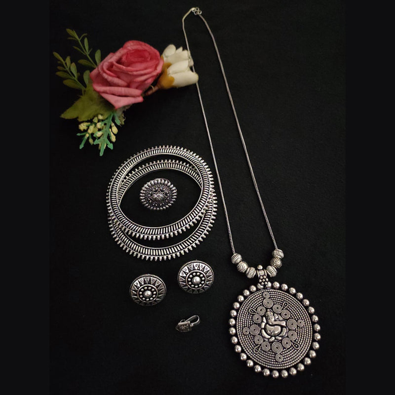 Vaamika Oxidized Plated Jewellery Combo