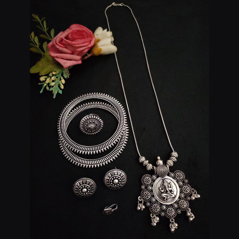 Vaamika Oxidized Plated Jewellery Combo