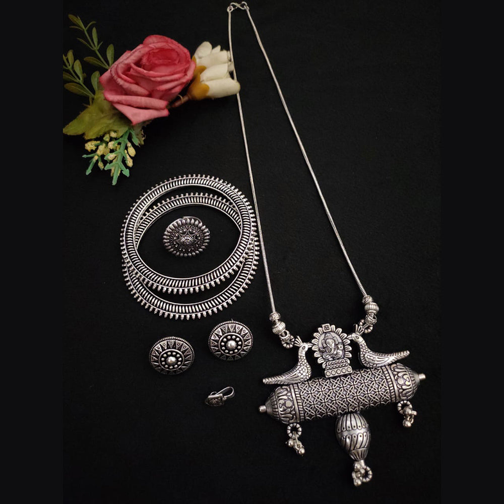 Vaamika Oxidized Plated Jewellery Combo