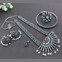 Vaamika Oxidized Plated Jewellery Combo