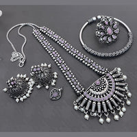Vaamika Oxidized Plated Jewellery Combo