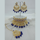 Vaamika Gold Plated Kundan Stone Necklace Set