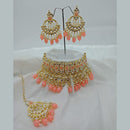 Vaamika Gold Plated Kundan Stone Necklace Set