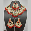 Vaamika Gold Plated Kundan Stone Necklace Set