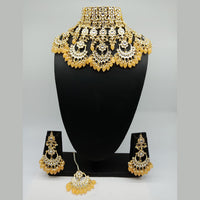 Vaamika Gold Plated Kundan Stone Necklace Set