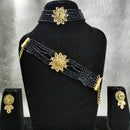 Vaamika Gold Plated Kundan Stone Jewellery Combo