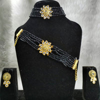Vaamika Gold Plated Kundan Stone Jewellery Combo
