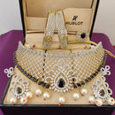 Vaamika Gold Plated Ad Stone Jewellery Combo