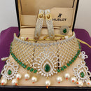 Vaamika Gold Plated Ad Stone Jewellery Combo