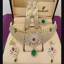 Vaamika Gold Plated Ad Stone Jewellery Combo