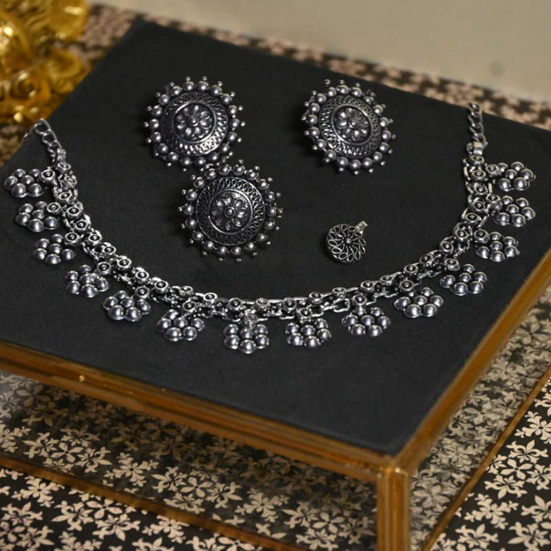 Vaamika Oxidised Plated Jewellery Combo Set