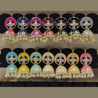 Shagna  Kundan & Meenakari Jhumki