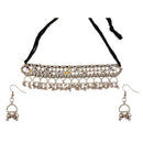 Bhavi Jewels Gold Plated Mirror Necklace Set
