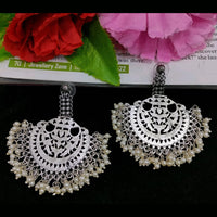 Blythediva Pack Of 3 Oxidized Plated Dangler Earrings