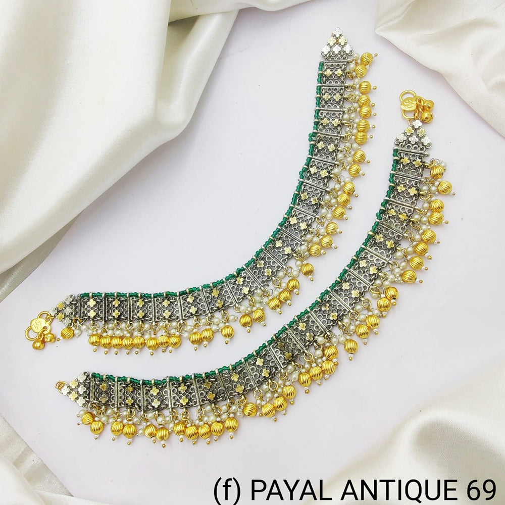 H K Fashion Gold Plated Payal