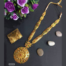 H K Fashion Gold Plated Necklace Set 