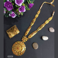 H K Fashion Gold Plated Necklace Set 