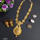 H K Fashion Gold Plated Necklace Set 