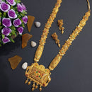 H K Fashion Gold Plated Necklace Set 