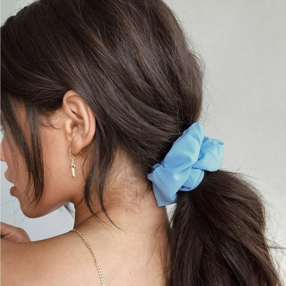 H K Fashion Assorted Color Creep Scrunchies