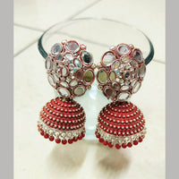 H K Fashion Gold Plated  Jhumki Earrings