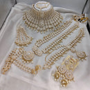 India Art Gold Plated Kundan Bridal Set