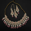 India Art Gold Plated Kundan Necklace Set