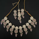 India Art Gold Plated Austrian Stone Necklace Set