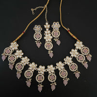 India Art Gold Plated Austrian Stone Necklace Set