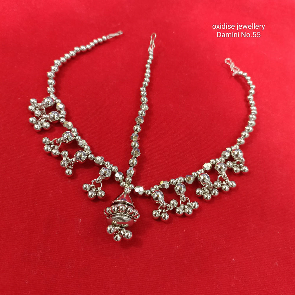 Pooja Bangles Oxidised Navratri Maangtikka