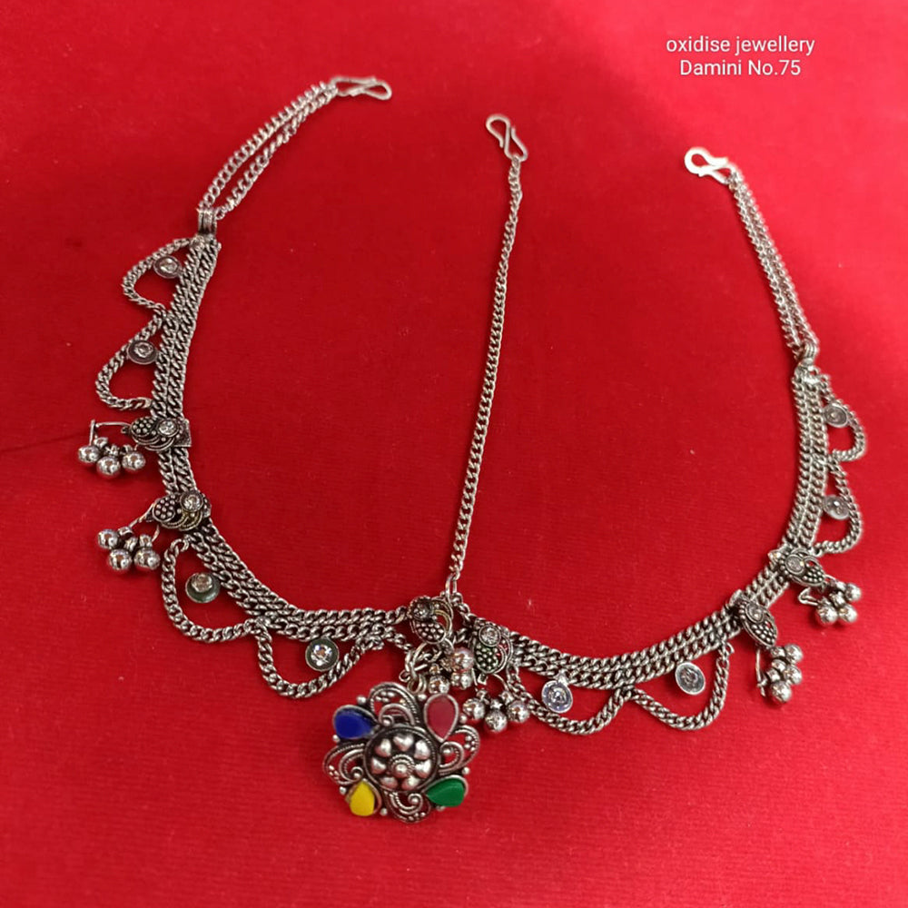 Pooja Bangles Oxidised Navratri Maangtikka