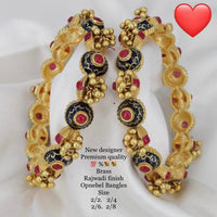 Pooja Bangles Gold Plated Bangles Set