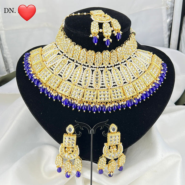 Pooja Bangles Kundan Choker Necklace Set