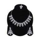 Pooja Bangles Austrian Stone Necklace Set With Maangtikka