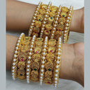 Pooja Bangles Gold Plated Bangles Set