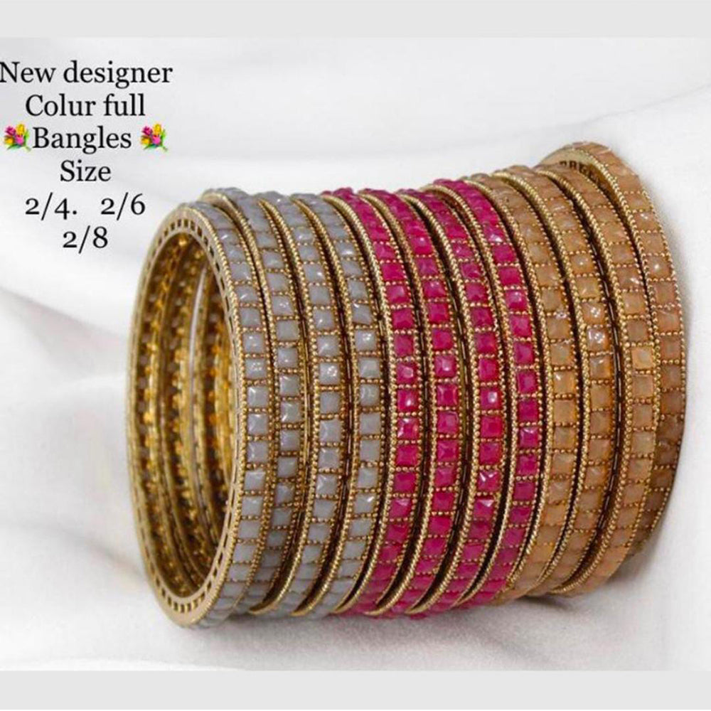 Pooja Bangles Gold Plated Bangles Set