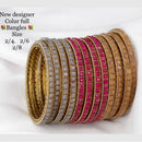 Pooja Bangles Gold Plated Bangles Set