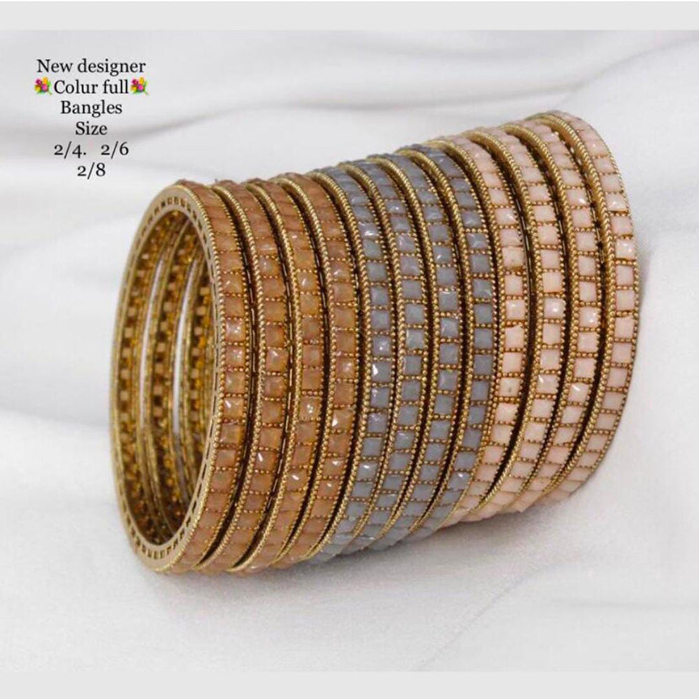 Pooja Bangles Gold Plated Bangles Set
