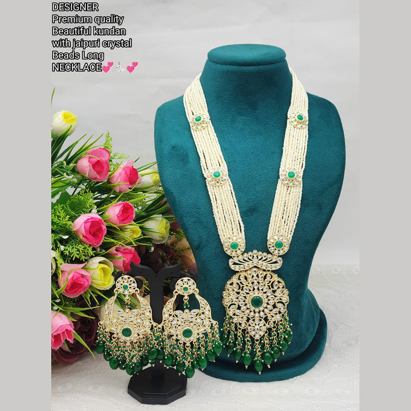Buy Sukkhi Terrific Gold Plated Multi AD Stones & Beads Choker Necklace Set  With Earring And Maangtika