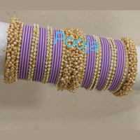 Pooja Bangles Gold Plated Thread Bangles Set