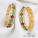Pooja Bangles Pota Stone Bangles