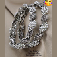 Pooja Bangles Oxidized Stylish Bangles Set