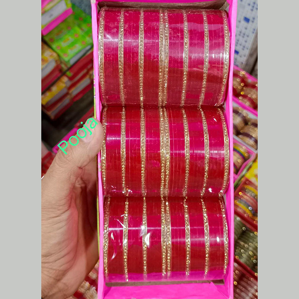 Pooja Bangles Acrylic Bangles Set