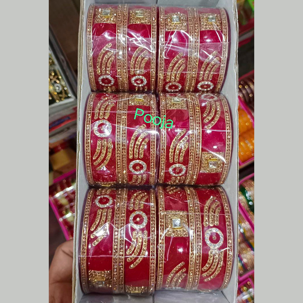 Pooja Bangles Acrylic Bangles Set
