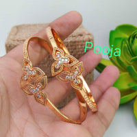 Pooja Bangles Austrian Stone Bangles Set